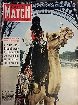 Paris Match N° 274 : L'opéra de Paris. Juin 1954.