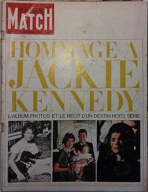 Paris Match N° 766 : Hommage à Jackie Kennedy. 14 décembre 1963.