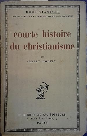 Imagen del vendedor de Courte histoire du christianisme. a la venta por Librairie Et Ctera (et caetera) - Sophie Rosire