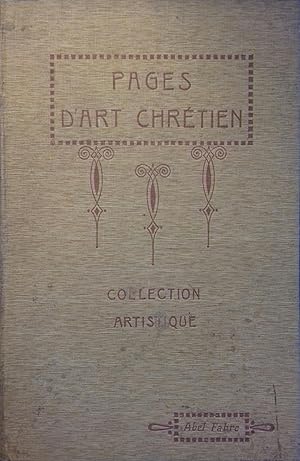 Immagine del venditore per Pages d'art chrtien. Premire srie. venduto da Librairie Et Ctera (et caetera) - Sophie Rosire