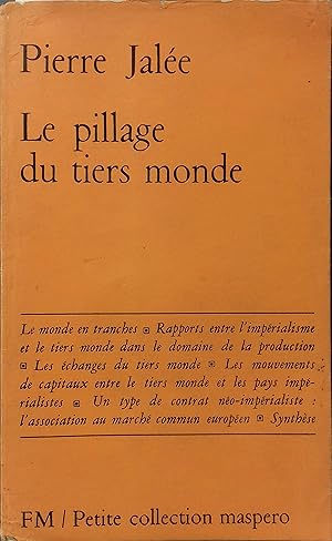 Bild des Verkufers fr Le pillage du tiers monde. zum Verkauf von Librairie Et Ctera (et caetera) - Sophie Rosire