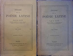 Image du vendeur pour Etudes sur la posie latine. En 2 volumes. mis en vente par Librairie Et Ctera (et caetera) - Sophie Rosire