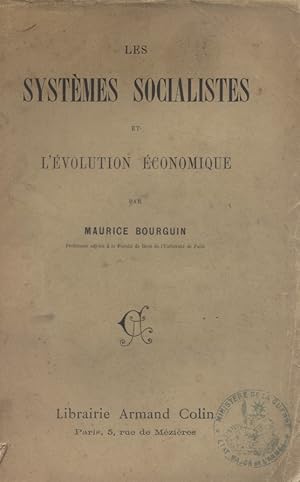 Imagen del vendedor de Les systmes socialistes et l'volution conomique. a la venta por Librairie Et Ctera (et caetera) - Sophie Rosire