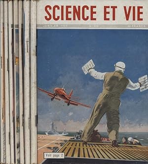 Science et vie. 1949. Année complète en 12 numéros.