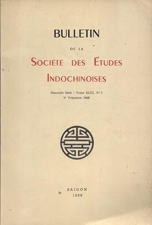 Bulletin de la société des études indochinoises. Classes de revenus au Laos avant 1945 - Rites po...