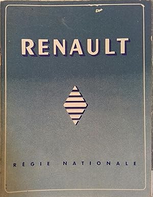 Renault. Régie nationale. Vers 1955.