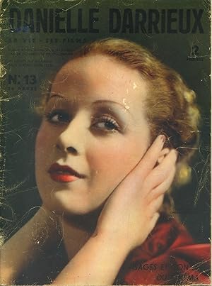 Danielle Darrieux. Sa vie - Ses films. Juin 1937.