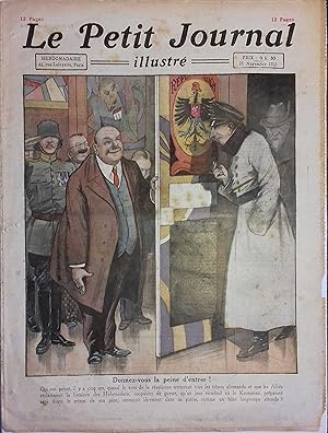 Le Petit journal illustré N° 1718 : Retour du Kronprinz dans sa patrie. (Gravure en première page...