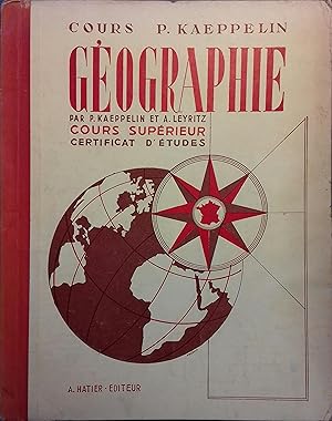 Géographie. (Cours Supérieur - Certificat d'études).