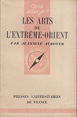 Bild des Verkufers fr Les arts de l'extrme-orient. zum Verkauf von Librairie Et Ctera (et caetera) - Sophie Rosire