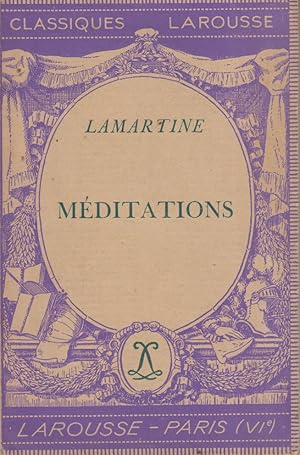 Immagine del venditore per Mditations. Notice biographique, notice historique et littraire, notes explicatives, jugements, questionnaire et sujets de devoirs par Henri Maugis. venduto da Librairie Et Ctera (et caetera) - Sophie Rosire