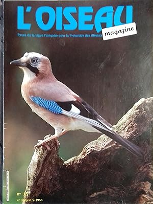 L'Oiseau Magazine. N° 13. Revue de la ligue française pour la protection des oiseaux. 4e trimestr...