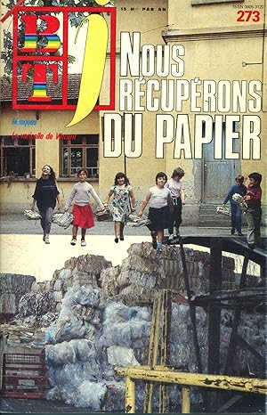 Image du vendeur pour Bibliothque de travail junior N 273 : Nous rcuprons du papier. mis en vente par Librairie Et Ctera (et caetera) - Sophie Rosire