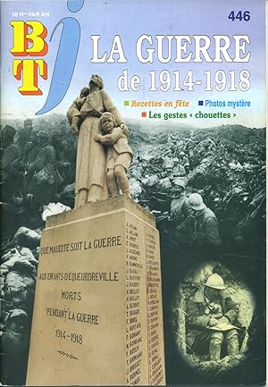 Bibliothèque de travail junior N° 446 : La guerre de 1914-1918.