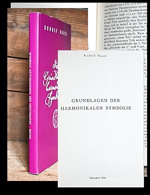 Bild des Verkufers fr Grundlagen der harmonikalen Symbolik. zum Verkauf von Antiquariat Thomas Rezek