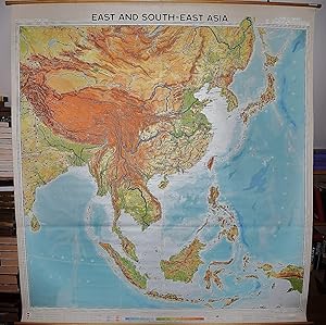 East and South-East Asia (China) (Large Pull Down Map)