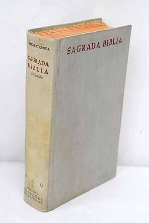 Seller image for Sagrada Biblia for sale by Alcan Libros
