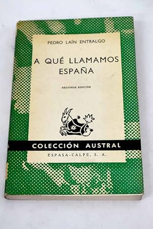 Imagen del vendedor de A qu llamamos Espaa a la venta por Alcan Libros