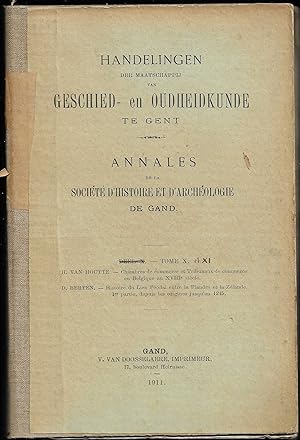 Histoire du lien féodal entre la Flandre et la Zélande, 1ère partie, depuis les origines jusqu'en...