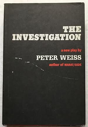 Bild des Verkufers fr The Investigation. A New Play. zum Verkauf von Monkey House Books