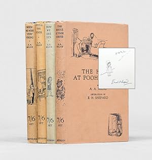 Seller image for Complete set of the Pooh Books. [When We Were Very Young; Winnie the Pooh; Now We Are Six; The House at Pooh Corner.] for sale by Peter Harrington.  ABA/ ILAB.