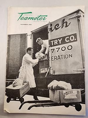 Seller image for The International Teamster Dedicated to Service Vol. 56, No.11, November, 1959 for sale by WellRead Books A.B.A.A.