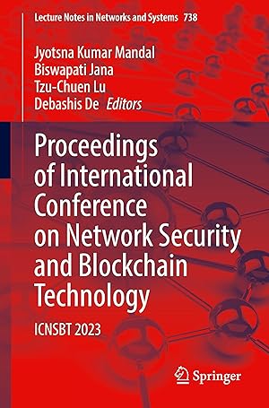 Immagine del venditore per Proceedings of International Conference on Network Security and Blockchain Technology venduto da moluna