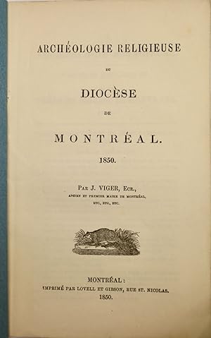 Archéologie religieuse du diocèse de Montréal