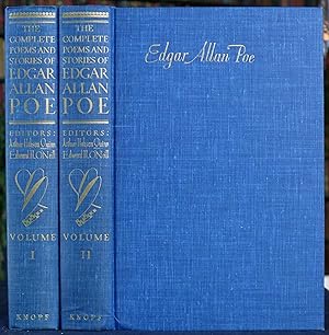 Image du vendeur pour The Complete Poems and Stories of Edgar Allan Poe with selections from his critical writings. Volumes I-II. First Borzoi Edition mis en vente par Gurra's Books