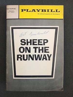 Imagen del vendedor de Sheep on the Runway (signed Playbill) a la venta por The Groaning Board