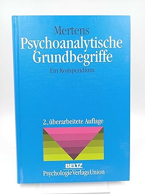 Psychoanalytische Grundbegriffe Ein Kompendium