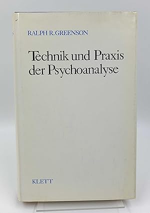 Technik und Praxis der Psychoanalyse; Band 1