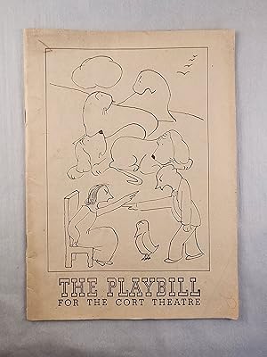 Seller image for The Male Animal NYC Broadway Playbill 1940 Cort Theatre for sale by WellRead Books A.B.A.A.