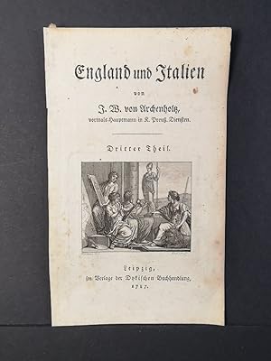 Seller image for England und Italien. Dritter Theil. - [Nur das Titelblatt!]. for sale by ANTIQUARIAT Franke BRUDDENBOOKS