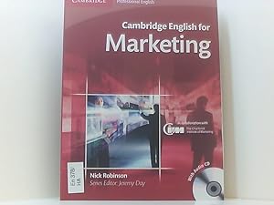 Seller image for Cambridge English for Marketing B1-B2: Student s Book + Audio CD Student's Book + Audio-CD for sale by Book Broker
