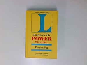 Bild des Verkufers fr Langenscheidt's Power Dictionary, Franzsisch Franzsisch-Deutsch /Deutsch-Franzsisch zum Verkauf von Antiquariat Buchhandel Daniel Viertel