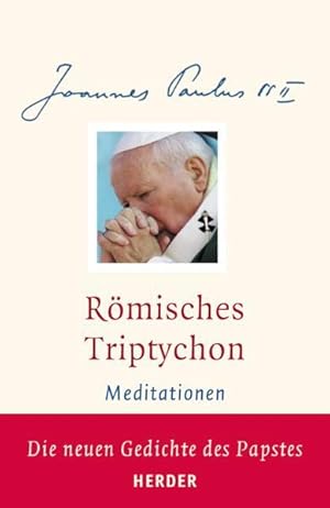 Bild des Verkufers fr Rmisches Triptychon: Meditationen Meditationen zum Verkauf von Antiquariat Buchhandel Daniel Viertel