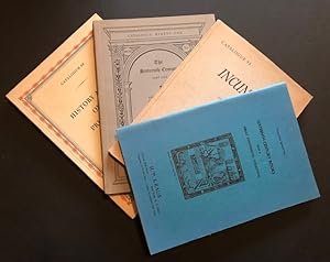 Four Assorted Catalogues: 89, 91, 93, and Acquisition Bulletin No. 1