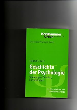 Seller image for Helmut E. Lck, Geschichte der Psychologie (2011) for sale by sonntago DE