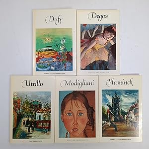 Image du vendeur pour 5 Knstler-Taschenbcher Dufy; Degas; Vlaminck; Utrillo; Modigliani mis en vente par Leipziger Antiquariat