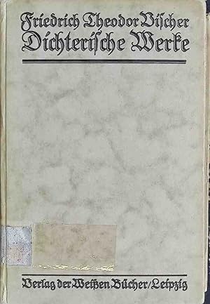 Bild des Verkufers fr Dichterische Werke - DRITTER BAND: Lyrische Snge. zum Verkauf von books4less (Versandantiquariat Petra Gros GmbH & Co. KG)