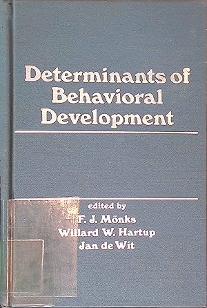 Image du vendeur pour Determinants of Behavioral Development. mis en vente par books4less (Versandantiquariat Petra Gros GmbH & Co. KG)