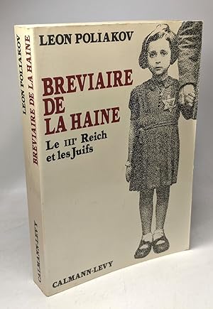 Imagen del vendedor de Le breviaire de la haine le III  reich et les juifs a la venta por crealivres