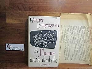 Bild des Verkufers fr Die Flamme im Sulenholz : Novellen. zum Verkauf von Antiquariat im Kaiserviertel | Wimbauer Buchversand