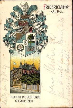 Studentika Litho Halle an der Saale, Sängerschaft Fridericiana, Fridericianerhaus am Jägerplatz