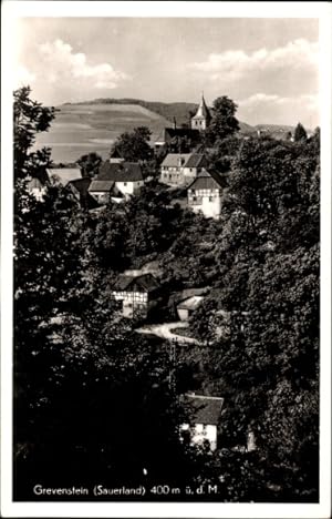 Bild des Verkufers fr Ansichtskarte / Postkarte Grevenstein Meschede im Sauerland, Panorama zum Verkauf von akpool GmbH