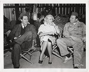 Seller image for The Tarnished Angels (Original photograph of Rock Hudson, Dorothy Malone, and Jack Carson on the set of the 1957 film) for sale by Royal Books, Inc., ABAA
