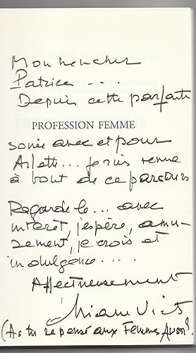 Profession femme