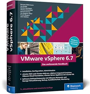 Immagine del venditore per VMware vSphere 6.7: Das umfassende Handbuch zur Virtualisierung mit vSphere. Das umfassende Handbuch zur Virtualisierung mit vSphere. venduto da Antiquariat Mander Quell