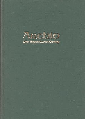 Archiv für Sippenforschung mit praktischer Forschungshilfe. 47. und 48. Jahrgang 1981 - 1982.